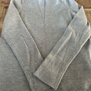 Saks Fifth Avenue Women's Gray Crew Neck Sweater